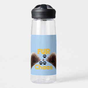 Fur & Chaos Mopshouder Waterfles