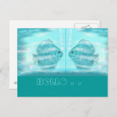 Für Discus-Freunde...briefkaart Briefkaart (Voorkant / Achterkant)