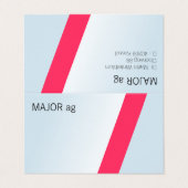 Für diskrete Nachrichten Visitekaartje (Buitenkant ongevouwen)