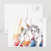 Für Einhörner und Einhorn Fans Briefkaart (Voorkant / Achterkant)