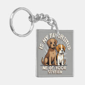 Fur-Ever Home Sleutelhanger (Voorkant Links)