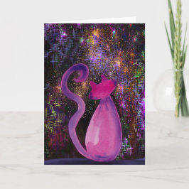 Fur-Ever in Our Hearts Cat Sympathy Card Kaart