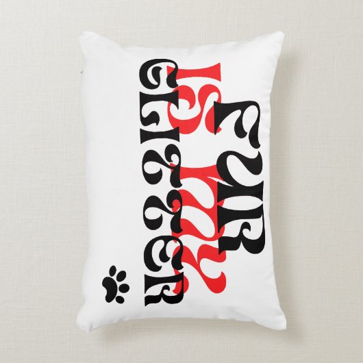 Fur-Ever Vrienden Accent Kussen (Voorkant(Verticaal))