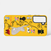 Fur-ever Yours Cat Samsung Galaxy Case Samsung Galaxy Hoesje (Achterkant horizontaal)