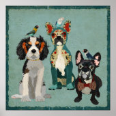 FUR & FEATHERS Art Poster (Voorkant)