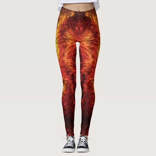 Fur Fire 1 Broek Leggings (Voorkant)