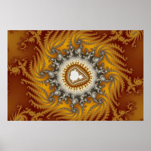 Fur - Fractal Poster (Voorkant)