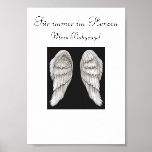 Für immer im Herzen Poster (Voorkant)