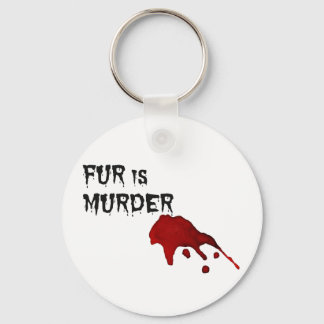 Fur is Murder Sleutelhanger
