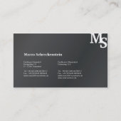 Für Köche und Foodstyhear Visitekaartje (Voorkant)