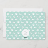 Fur La La La La Script Hondenliefhebber Foto Funny Feestdagenkaart (Achterkant)