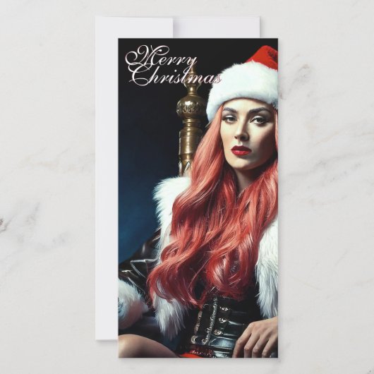 Fur & Leather Diva – Prettig Kerstfeest (Voorkant)