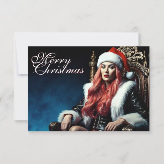 Fur & Leather Diva – Prettig kerstfeest (Voorkant)