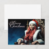 Fur & Leather Diva – Prettig kerstfeest (Voorkant / Achterkant)