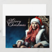 Fur & Leather Diva – Prettig kerstfeest (Voorkant / Achterkant)