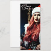 Fur & Leather Diva – Prettig kerstfeest (Voorkant / Achterkant)