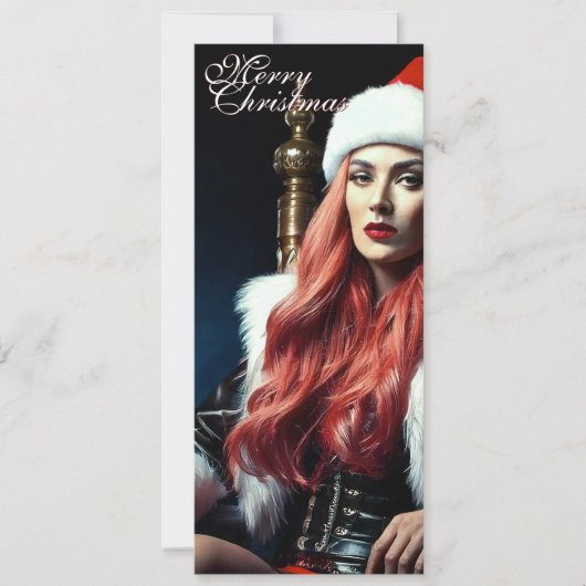 Fur & Leather Diva – Prettig kerstfeest (Voorkant)
