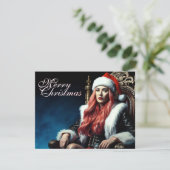 Fur & Leather Diva – Prettig kerstfeest (Staand voorkant)