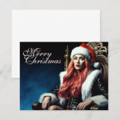 Fur & Leather Diva – Prettig kerstfeest (Voorkant / Achterkant)