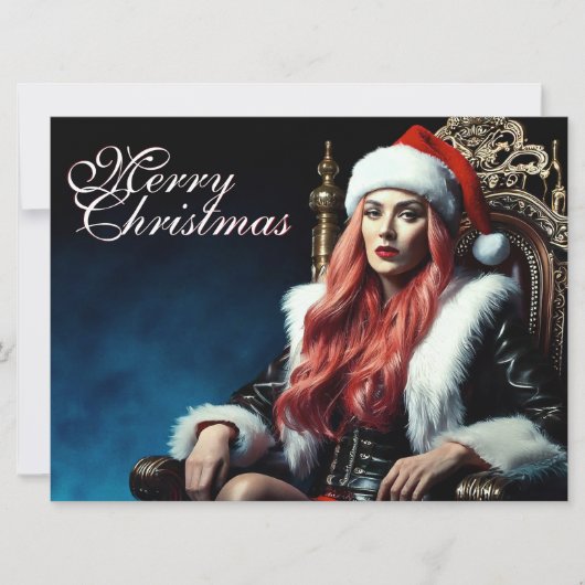 Fur & Leather Diva – Prettig Kerstfeest (Voorkant)