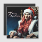 Fur & Leather Diva – Prettig kerstfeest (Voorkant / Achterkant)