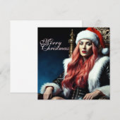 Fur & Leather Diva – Prettig kerstfeest (Voorkant / Achterkant)