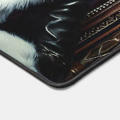 Fur & Leather Diva – Prettig kerstfeest Bureaumat (Hoek)