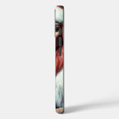 Fur & Leather Diva – Prettig Kerstfeest Case-Mate iPhone Case (Achterkant / Links)