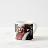 Fur & Leather Diva – Prettig kerstfeest Espresso Kop (Voorkant rechts)
