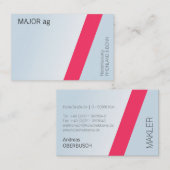 Für Makler & Immobilien Experten Visitekaartje (Voorkant / Achterkant)