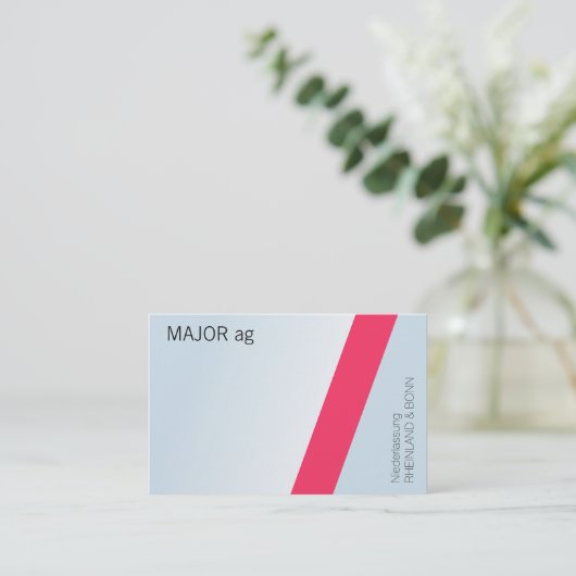 Für Makler & Immobilien Experten Visitekaartje (Staand voorkant)