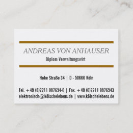 Für Makler & Immobilienexperten Visitekaartje