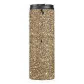 Fur Mam Cat Dog Gold Glitter Thermosbeker (Achterkant)