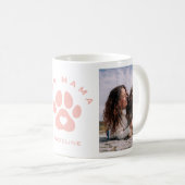 Fur Mama Dog Photo Collage Coffee Mok Cup (Voorkant rechts)