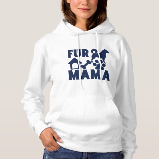 Fur Mama Hoodie (Voorkant)
