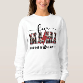 Fur Mama Sweatshirt – Cadeauborel voor hondenmoede