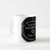 "Für meinen Sohn" Tasse - Mug Koffiemok (Voorkant links)
