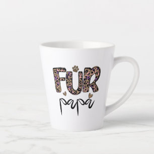 Fur Papa, beste kat vader ooit, beste hond vader o Latte Mok