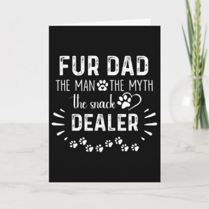 Fur Papa De Man De Mythe De Snack Dealer Hond Vade Kaart