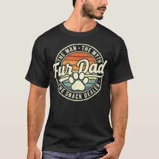 Fur Papa Man Mythe Snack Verkoper Grappige Poot Ka T-shirt