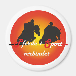 Für Pferde und Pferdesport Liebhaber Magnete Magneet