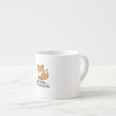 Fur real fabulous fox mug espresso kop (Voorkant rechts)