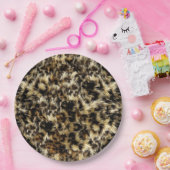 Fur Spirit Design Texture Papieren Bordje (Feest)