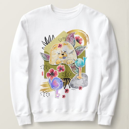 FUR-ST CLASS MAIL Chow dog stijl shirt kiezen (Design voorkant)