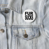 Fur Sucks Ronde Button 5,7 Cm (In situ)