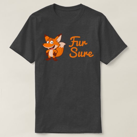 Fur Sure T-shirt (Design voorkant)