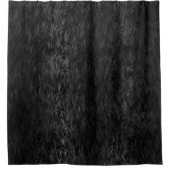 Fur Texture - zwart-wit #1 Douchegordijn (Voorkant)