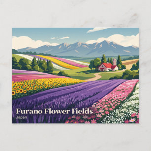 Furano Bloemvelden Japan Briefkaart