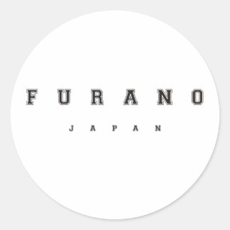 Furano Japan Ronde Sticker