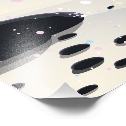 Furano Japanse reisposter. Foto Afdruk (Hoek)